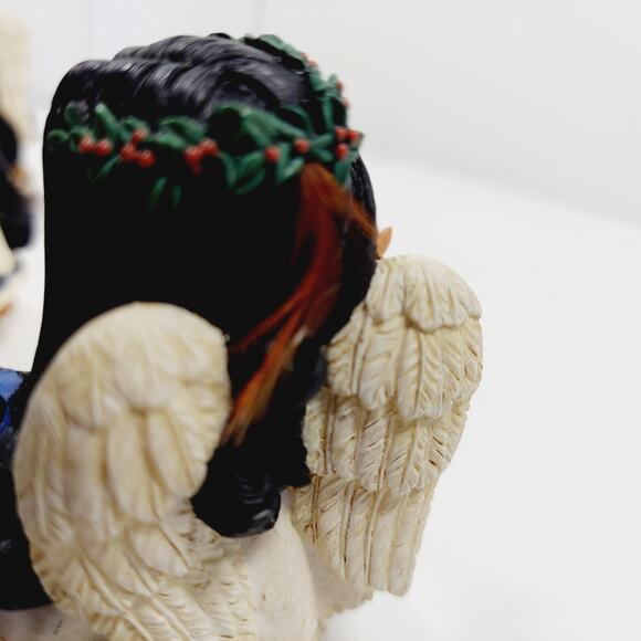 Vtg Friends Of The Feather Figurines Enesco Lot Peace Earth Dream Catcher 1998 - Picture 9 of 16